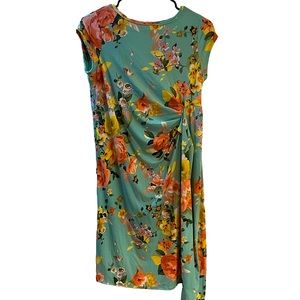 My Bump Floral Print Tie Waist Maternity Dress